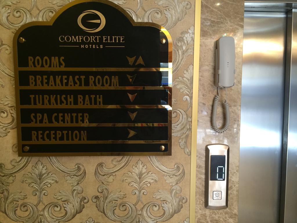 Comfort Elite Hotels Sultanahmet Estambul Exterior foto